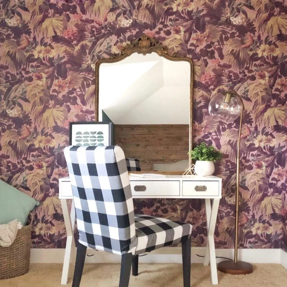Anthropologie House of Hackney Limerance Wallpaper Rose Quartz Mauve